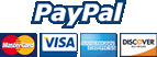 We Accept All Major Credit Cards and PayPal