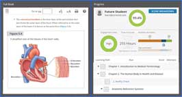 Textbook and gradebook for Corexcel's online Medical Terminology course